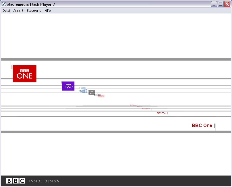 BBC inside design main menu screenshot