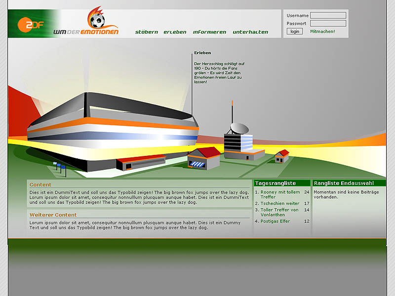 WMDE home page screenshot
